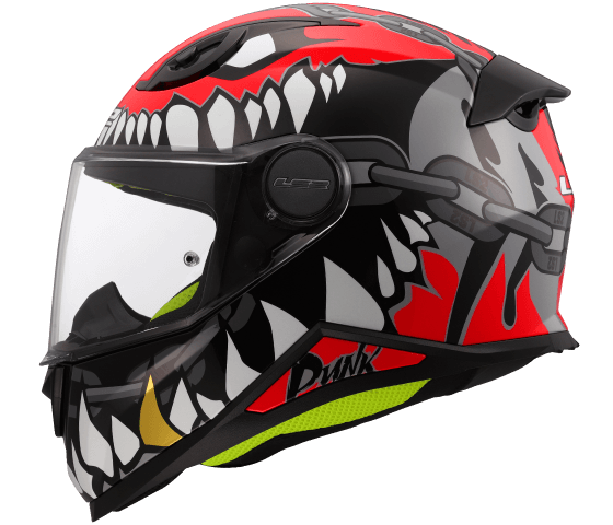 FF812 KID PUNK Gloss Grey Red